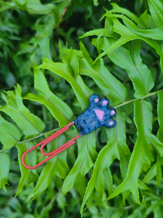 Paw Paperclip Bookmark