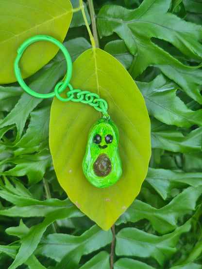 🥑Avacado Clay Keychain
