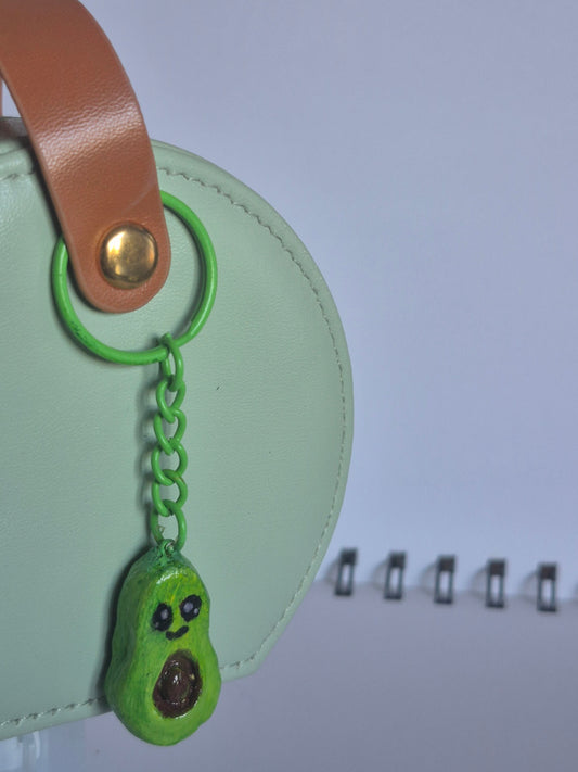 🥑Avacado Clay Keychain