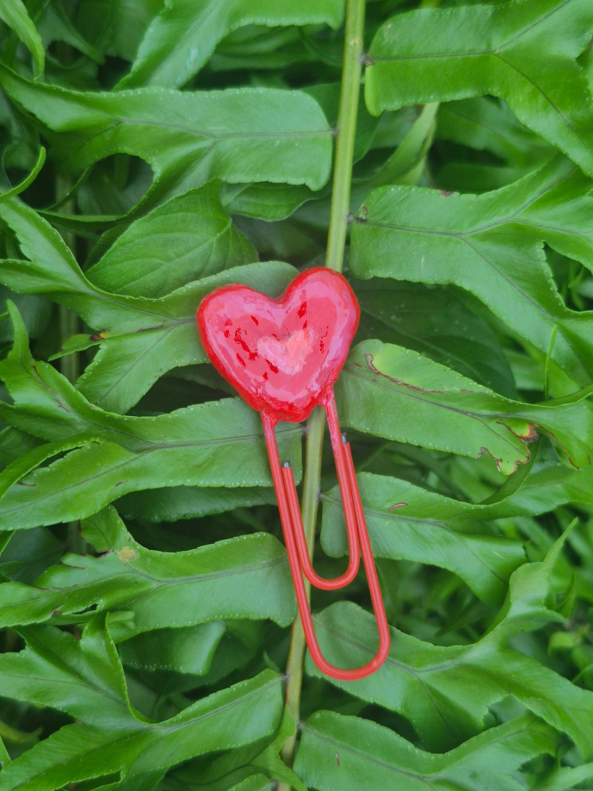 Heart Paperclip Bookmark