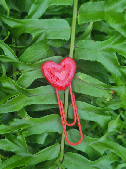 Heart Paperclip Bookmark