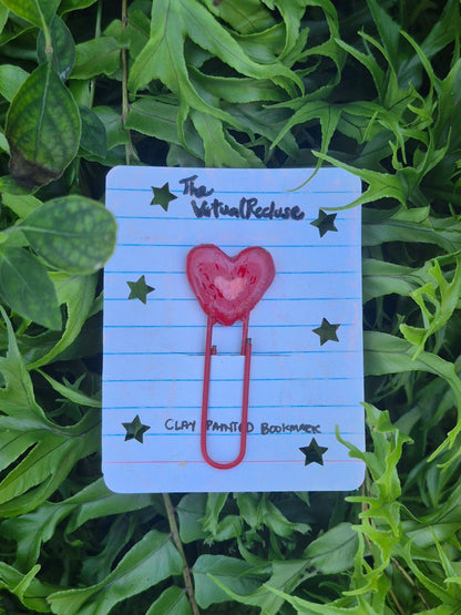 Heart Paperclip Bookmark