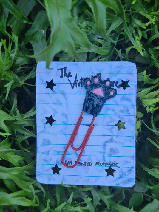 Paw Paperclip Bookmark