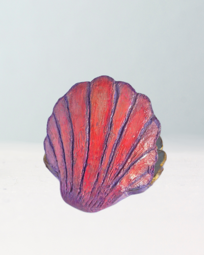 Clay Pearl Seashell Trinket Dish