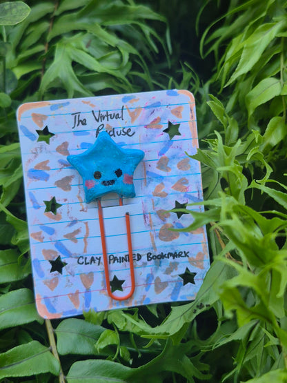 Happy Star Paperclip Bookmark